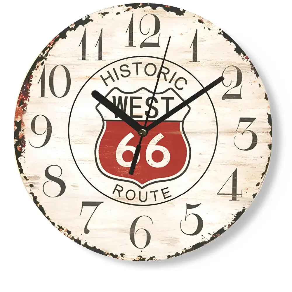 Horloge Murale Route 66 - Horloges murales