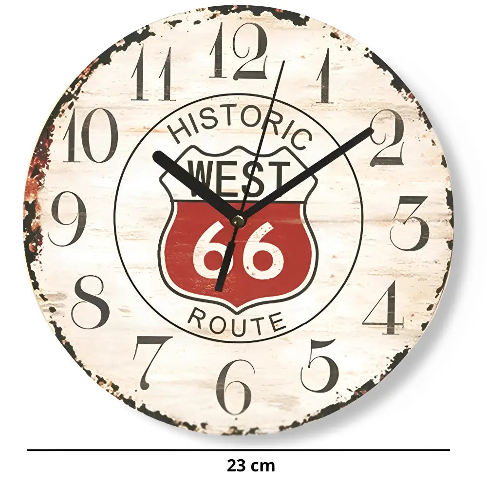 Horloge Murale Route 66 - Horloges murales