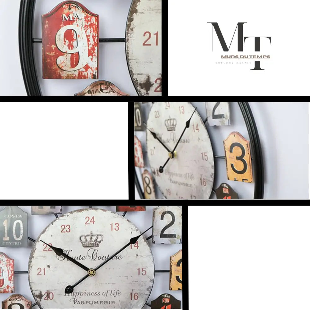 Horloge Vintage - Horloges murales