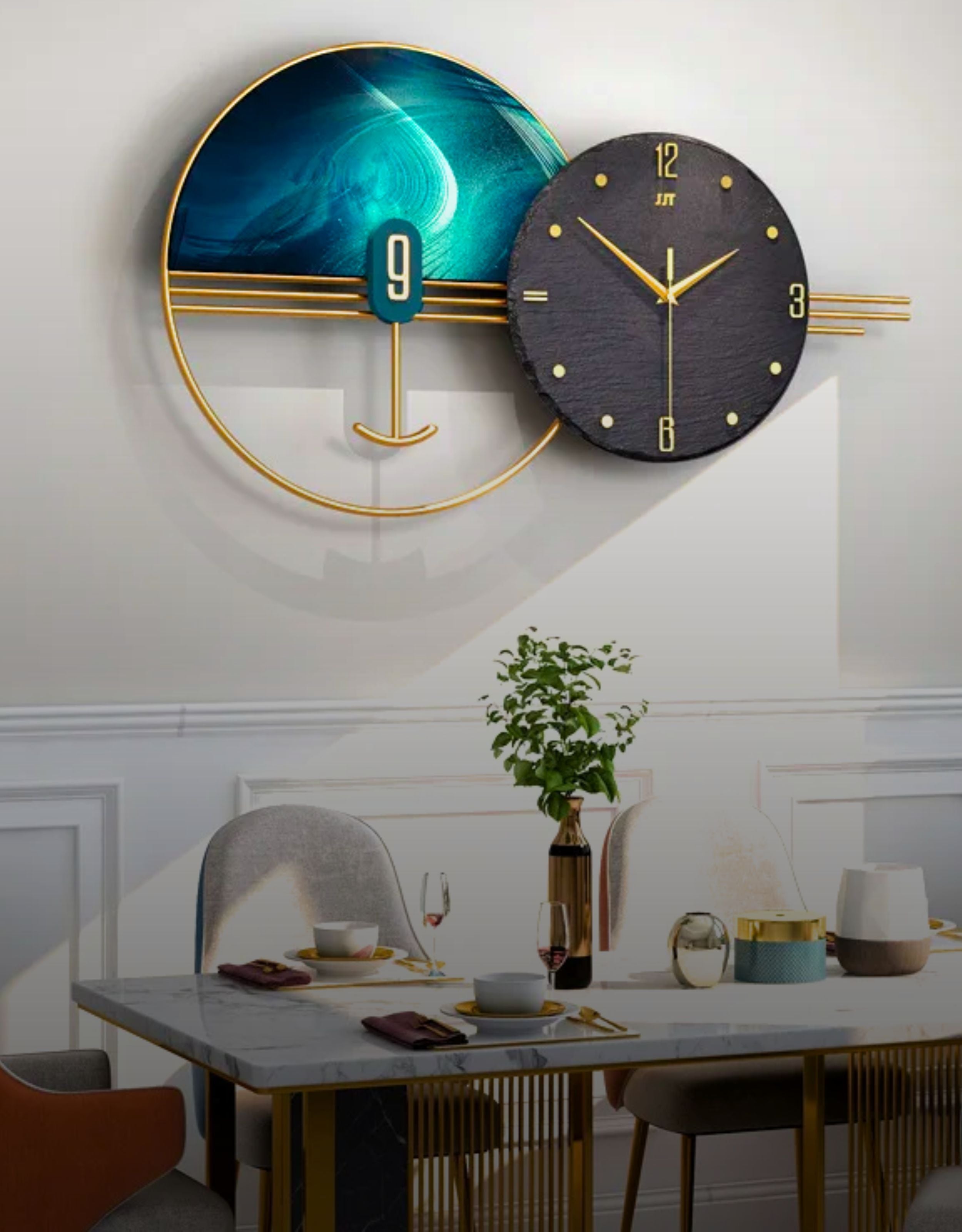 boutique en ligne d'horloge murale design