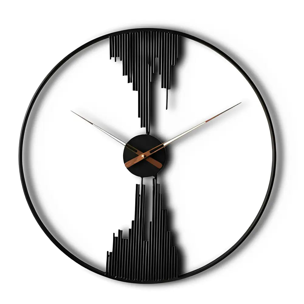 Horloge Moderne Murale - Horloges murales - noir