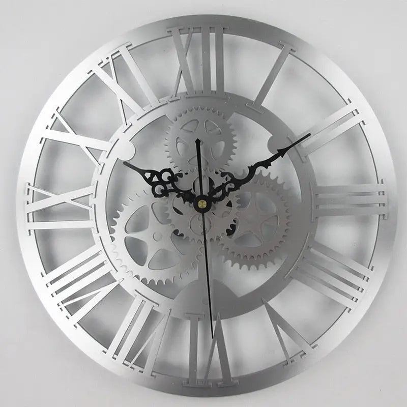 horloge murale 30 cm - Horloges murales - argent
