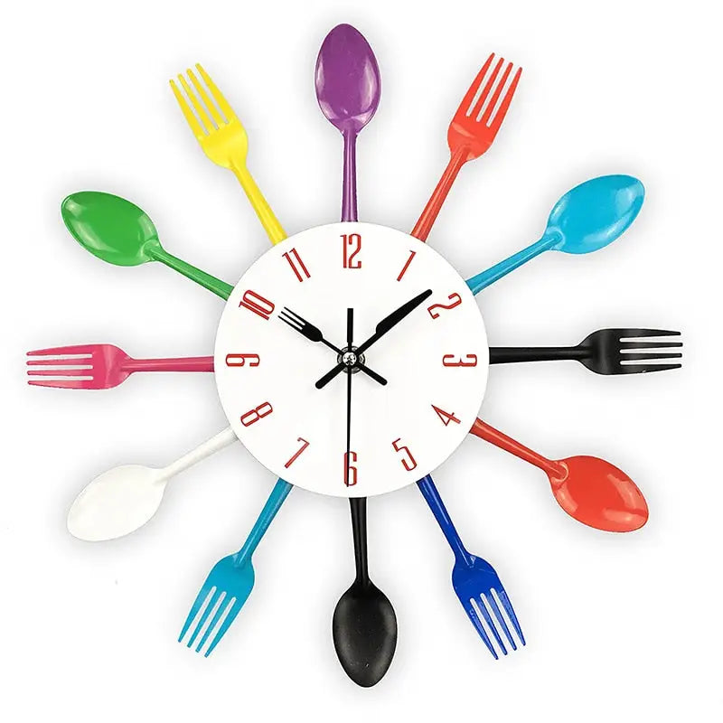 Horloge Murale Cuisine - Horloges murales - multi couleur