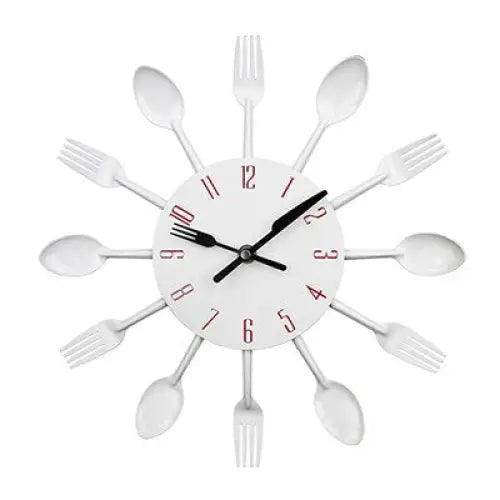 Horloge Murale Cuisine - Horloges murales - blanc