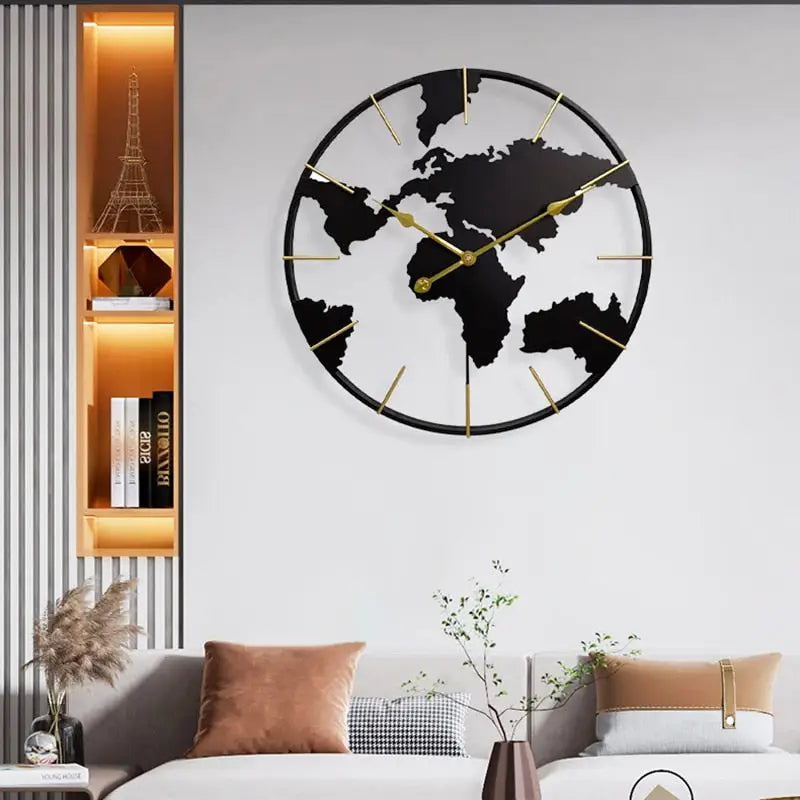 Horloge murale monde - Horloges murales