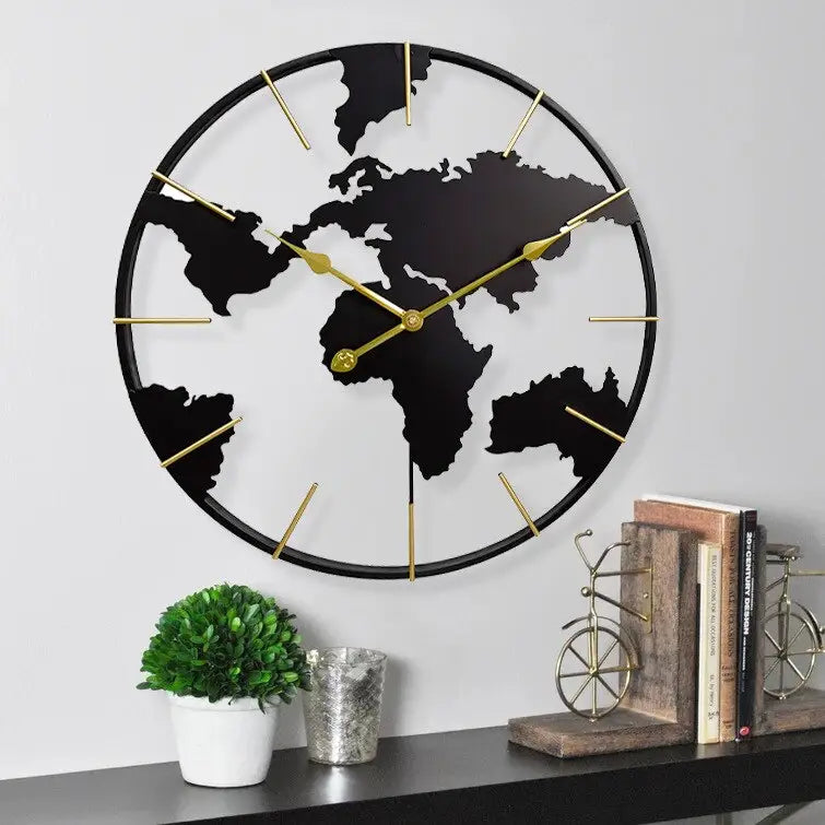 Horloge murale monde - Horloges murales
