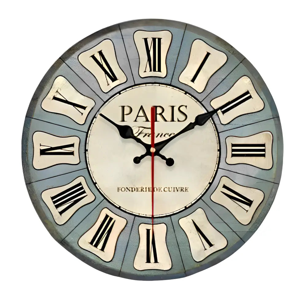 Horloge murale vintage paris - Horloges murales
