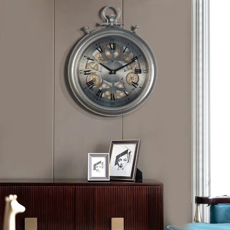 Horloge Rouage Tournant - Horloges murales