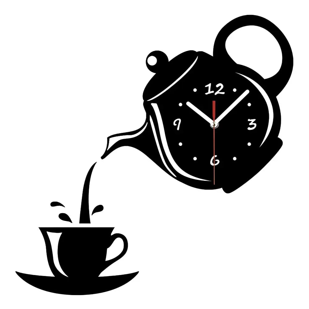 Horloges de Cuisine - Horloges murales - noir
